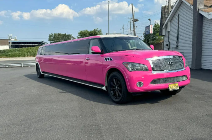 Infiniti QX80 Pink Limo for Ultimate Girls' Nights image 1