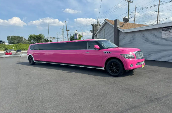 Infiniti QX80 Pink Limo for Ultimate Girls' Nights image 6