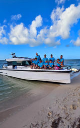 37" Axopar Private Charter: Sandbar Hopping or Sunset Cruise for Up to 13 Guests image 2