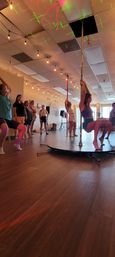 Fab & Flirty Pole Dancing Class w/ Champagne Toast & Gift Bag for The Guest-of-Honor image 3