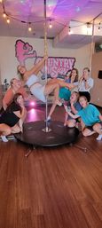 Fab & Flirty Pole Dancing Class w/ Champagne Toast & Gift Bag for The Guest-of-Honor image 5