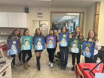 Paint, Sip & Solve: Murder Mystery Paint Experience image 1