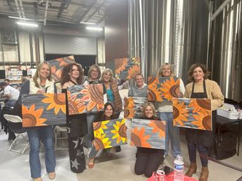 Paint, Sip & Solve: Murder Mystery Paint Experience image 6
