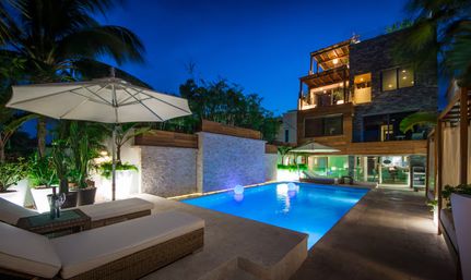 Villa Patron Cancun: Private Waterfront Oasis with 2 Pools, Gym, Sauna, Cinema + Boat Dock image 23
