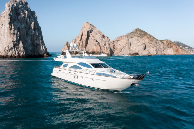 All-Inclusive Luxury Yacht Charter: Heather Nikki 80 ft Italian Azimut image 1