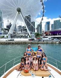 Bachelorette Yacht Party with Custom Decorations + LED Signs image 12