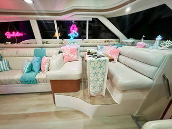 Bachelorette Yacht Party with Custom Decorations + LED Signs image 13