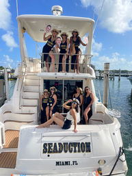 Bachelorette Yacht Party with Custom Decorations + LED Signs image 9