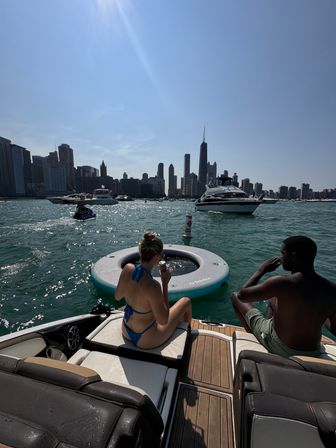Sunset & Skyline Boat Cruises: Private BYOB Jetboat Party on Lake Michigan image 9