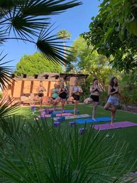 Private Group Yoga with Mimosas, Fresh Juices & Live Music image 5