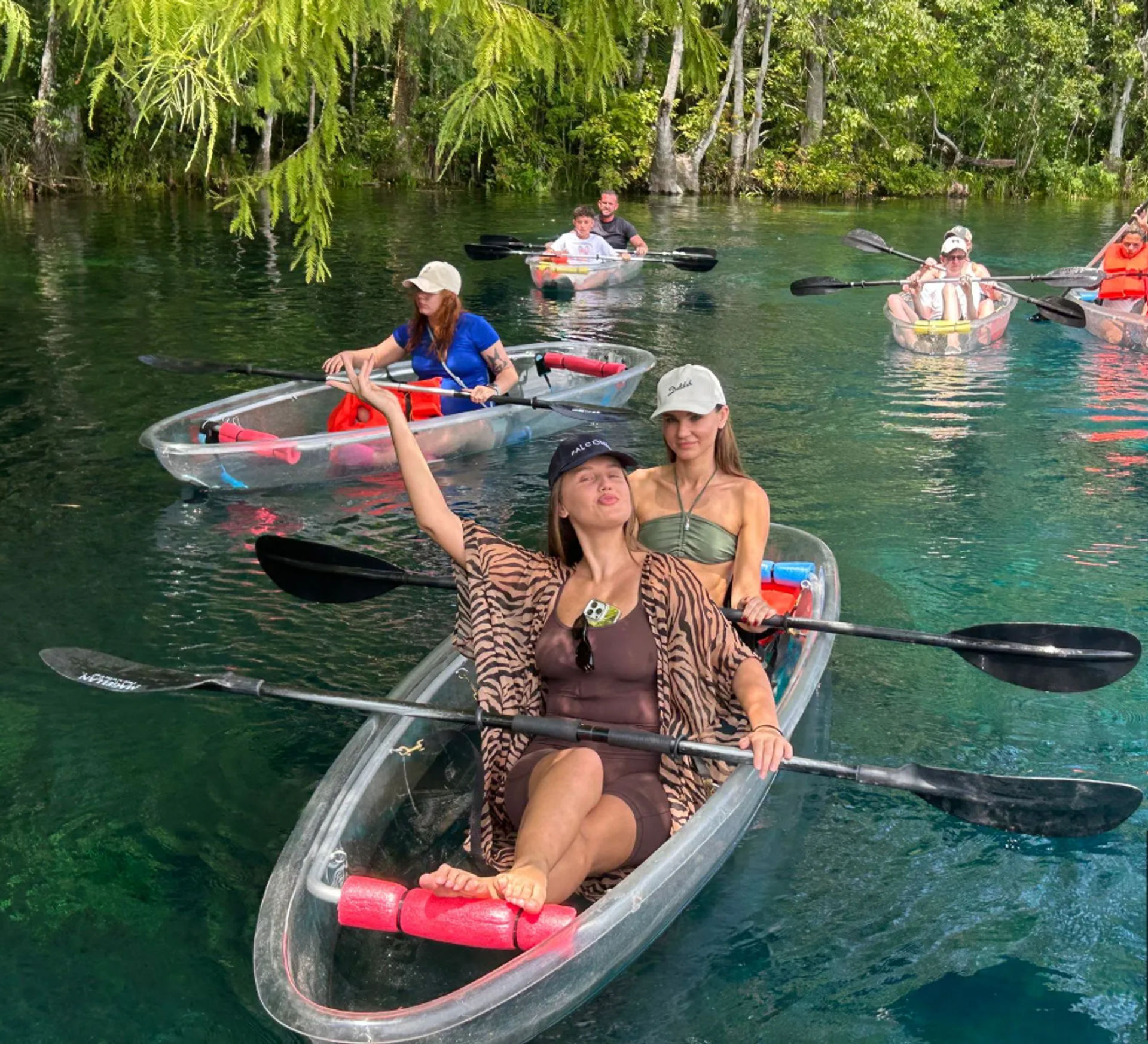 Manatees & Monkeys: Clear Kayak or Paddleboard Tour at Silver Springs image 2