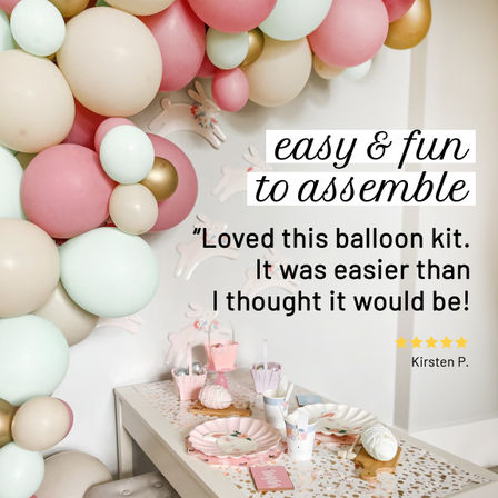 Bachelorette Decor: Balloon Garland Package Shipped to Your Door image 16