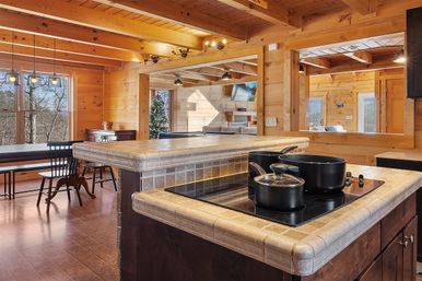 Dream View Lodge: Fire Pit, Hot Tub + Indoor Pool, Theater & Epic Mountain Views image 15