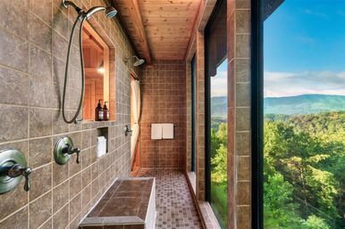 Dream View Lodge: Fire Pit, Hot Tub + Indoor Pool, Theater & Epic Mountain Views image 7