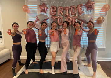 Namaste then Rosé with Bad Girls Yoga: Yoga Mat, Rosé and Aromatherapy Included image 21