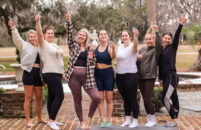 Namaste then Rosé with Bad Girls Yoga: Yoga Mat, Rosé and Aromatherapy Included image 26