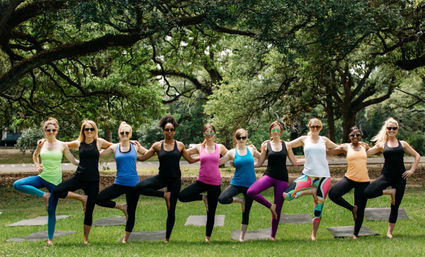 Private Yoga Class with Custom Playlists, Mimosa Add-Ons, and Cold Lavender Eye Towels image