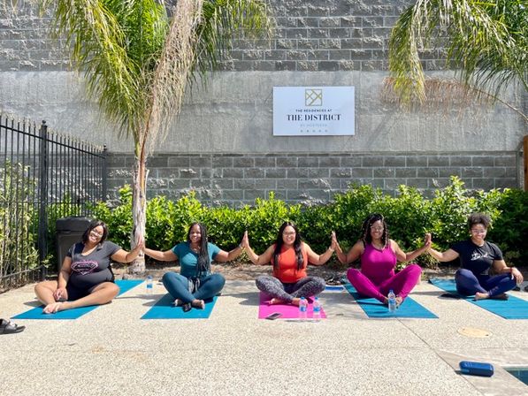 Private Yoga Class with Custom Playlists, Mimosa Add-Ons, and Cold Lavender Eye Towels image 19