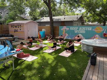 Private Strength, Mat Pilates, or Yoga Class w/ Pushups + Prosecco (Voted “Best Bachelorette Workout”) image 4