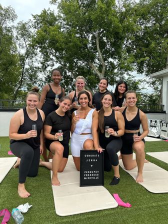 Private Strength, Mat Pilates, or Yoga Class w/ Pushups + Prosecco (Voted “Best Bachelorette Workout”) image 10