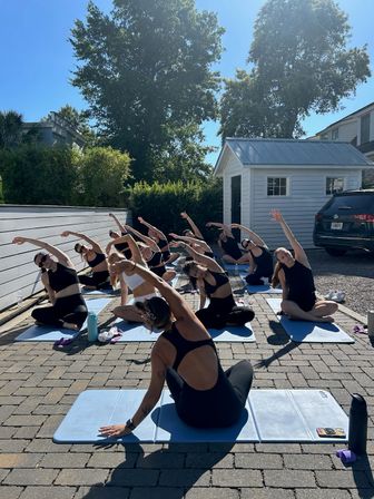 Private Strength, Mat Pilates, or Yoga Class w/ Pushups + Prosecco (Voted “Best Bachelorette Workout”) image 12