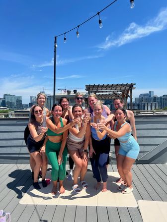 Private Strength, Mat Pilates, or Yoga Class w/ Pushups + Prosecco (Voted “Best Bachelorette Workout”) image 9