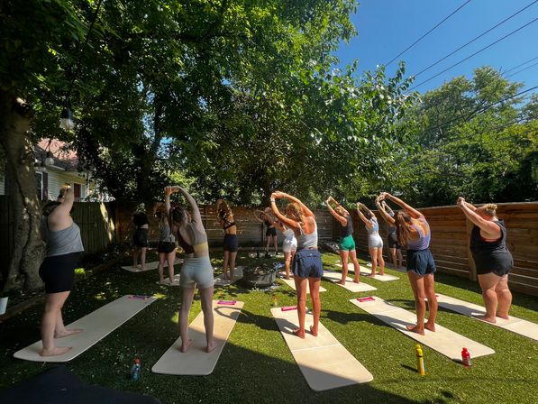 Private Strength, Mat Pilates, or Yoga Class w/ Pushups + Prosecco (Voted “Best Bachelorette Workout”) image 14