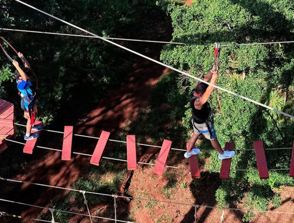 Conquer the Crater: Thrilling Adventure Tower Experience image 7