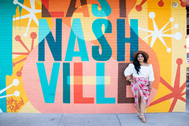 Vibrant East Nashville Mural Photoshoot image 7