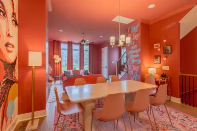 Dolly’s Pink Palace: Country-Chic Stay Near Broadway with Private Rooftop Deck image 13