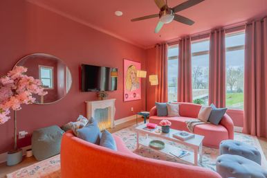 Dolly’s Pink Palace: Country-Chic Stay Near Broadway with Private Rooftop Deck image 6