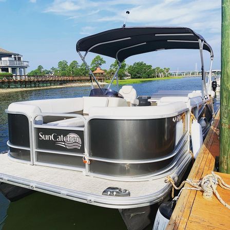 Pontoon Boat Rental on Tybee Island (Up to 10 Passengers) image 2
