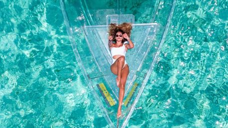 Cancun Clear Boat Tour: Explore the Caribbean Reef on a 100% Transparent Boat image 4