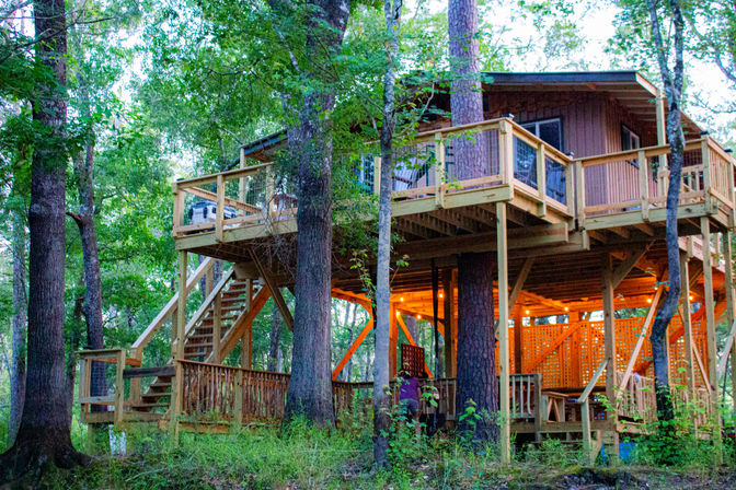 Spend the Night in a Glamping Tent or Treehouse near Myrtle Beach image 24