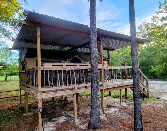 Spend the Night in a Glamping Tent or Treehouse near Myrtle Beach image 13