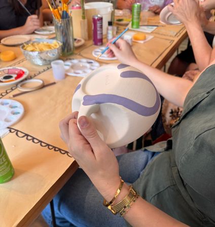 Pottery Painting Party: Studio Pop-Up in Your Space image 1