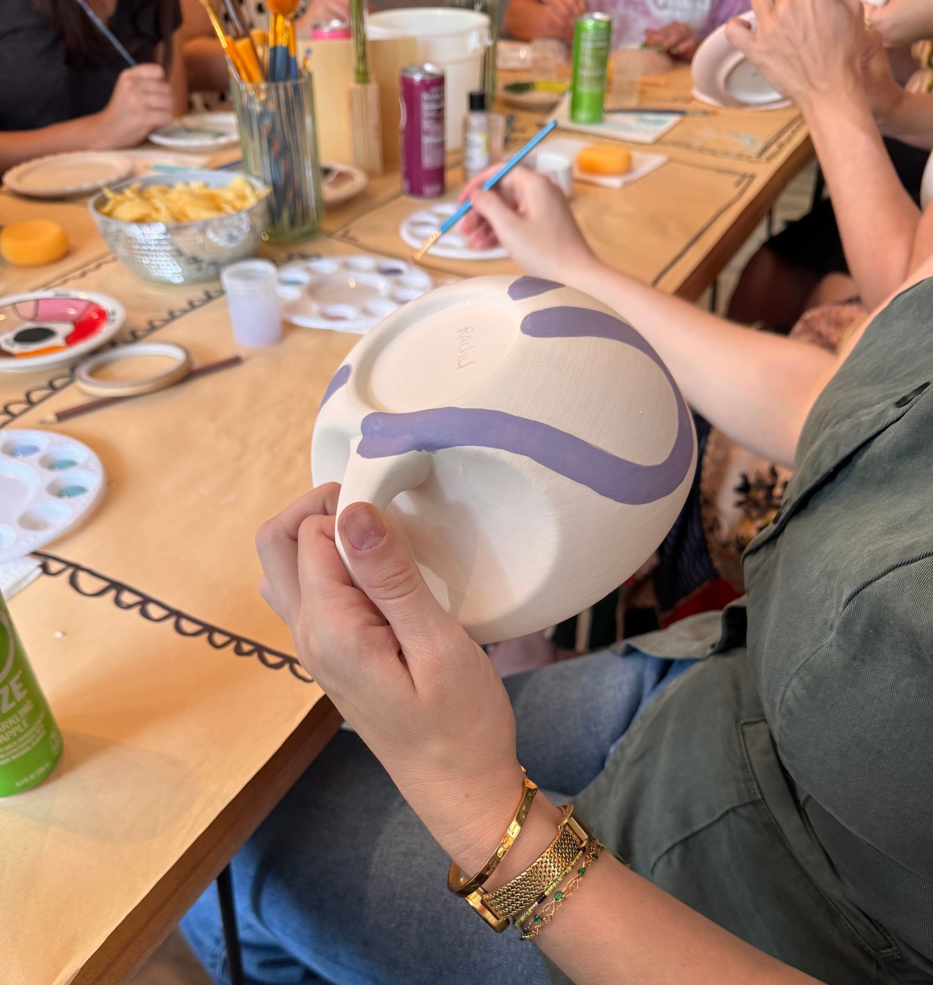 Pottery Painting Party: Studio Pop-Up in Your Space image 1