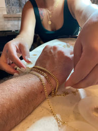 Luxury Permanent Jewelry Party with Complimentary Wine: 14K Gold or Silver Jewelry with Curated Styles and Charms image 6