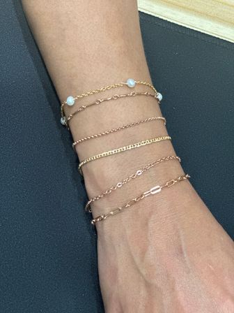 Luxury Permanent Jewelry Party with Complimentary Wine: 14K Gold or Silver Jewelry with Curated Styles and Charms image 15