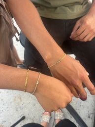 Luxury Permanent Jewelry Party with Complimentary Wine: 14K Gold or Silver Jewelry with Curated Styles and Charms image 58