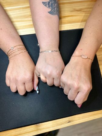 Luxury Permanent Jewelry Party with Complimentary Wine: 14K Gold or Silver Jewelry with Curated Styles and Charms image 12