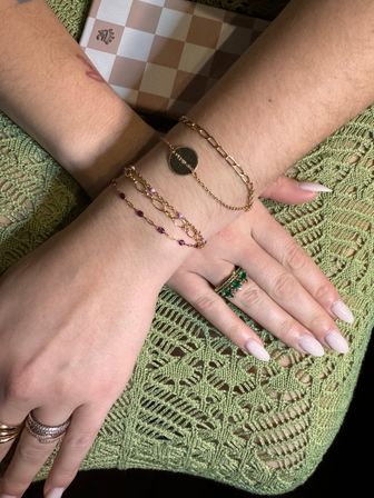 Luxury Permanent Jewelry Party with Complimentary Wine: 14K Gold or Silver Jewelry with Curated Styles and Charms image 57