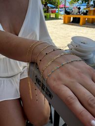 Luxury Permanent Jewelry Party with Complimentary Wine: 14K Gold or Silver Jewelry with Curated Styles and Charms image 22