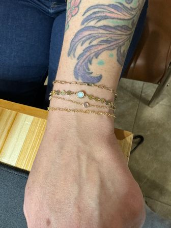 Luxury Permanent Jewelry Party with Complimentary Wine: 14K Gold or Silver Jewelry with Curated Styles and Charms image 20