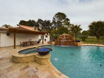 Buckle & Boots: Luxe Outdoor Lounge with Pool, Fire Pit + Gym image 53