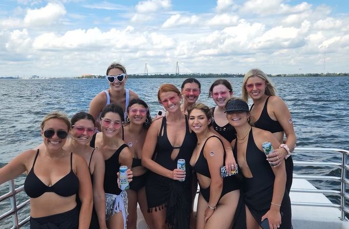 Missy Party Boat Charter for Bachelor & Bachelorette Parties image 1