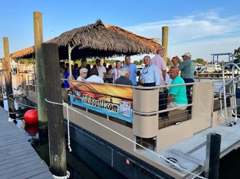 Public or Private Floating Party Bar Tour of Oakdale with Tiki Boat Long Island (2-30 People) image 2