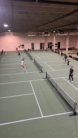 Personalized Indoor Pickleball Party with Music & Gear Included! image 5