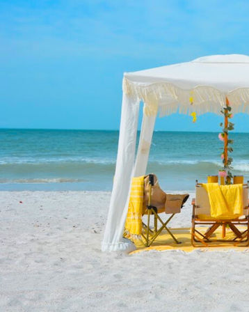 Luxury Beach Cabana Experience: Decor, Games, Photo Ops & More image 2