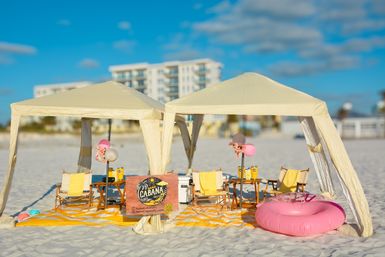 Luxury Beach Cabana Experience: Decor, Games, Photo Ops & More image 3